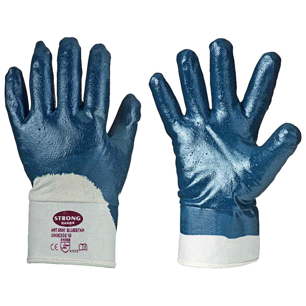 Abreitshandschuhe *Blaustar* Nitril