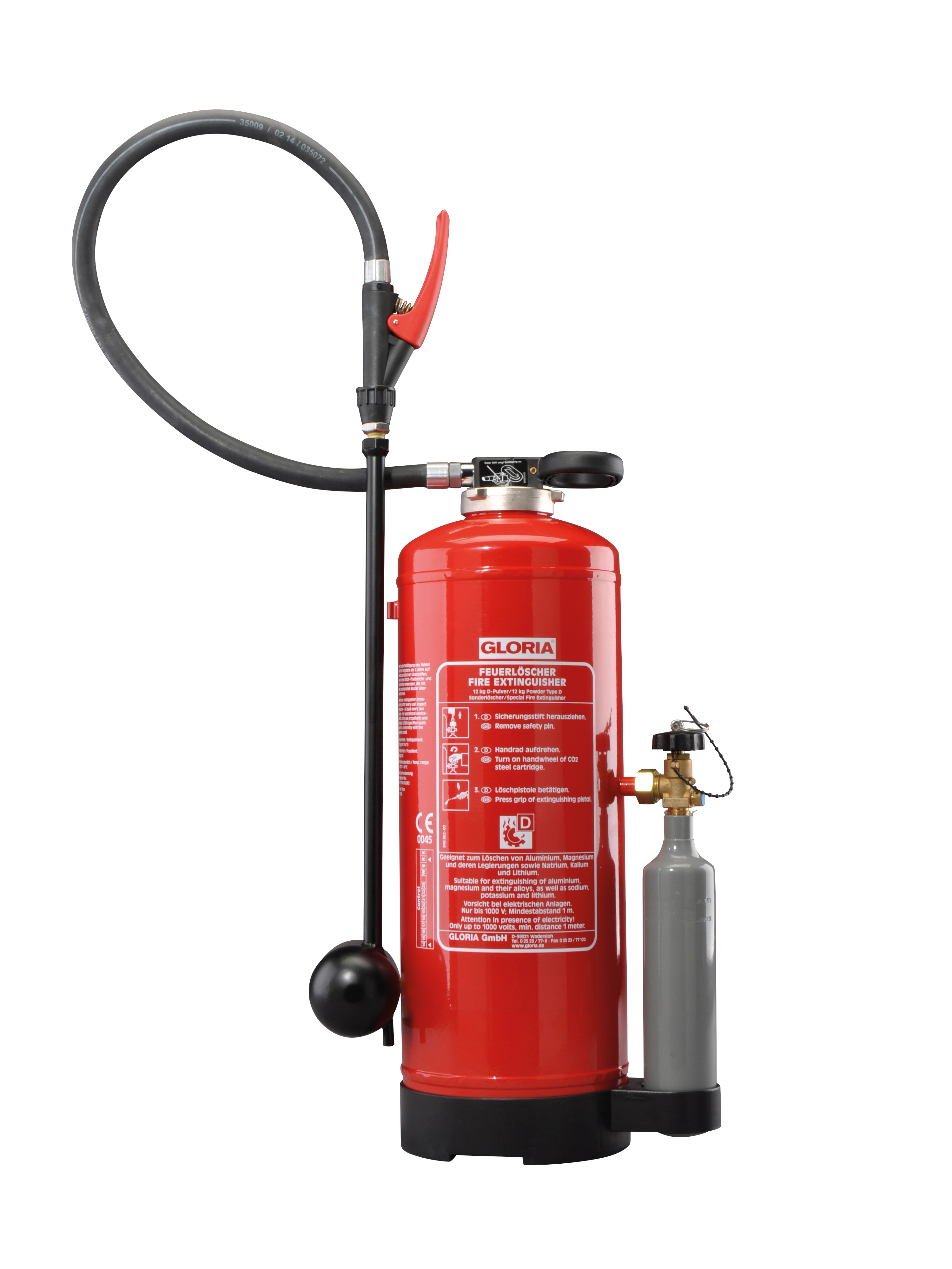 Gloria P12M Metallbrandlöscher