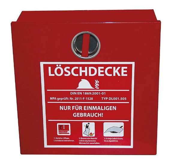 Löschdeckenbehälter