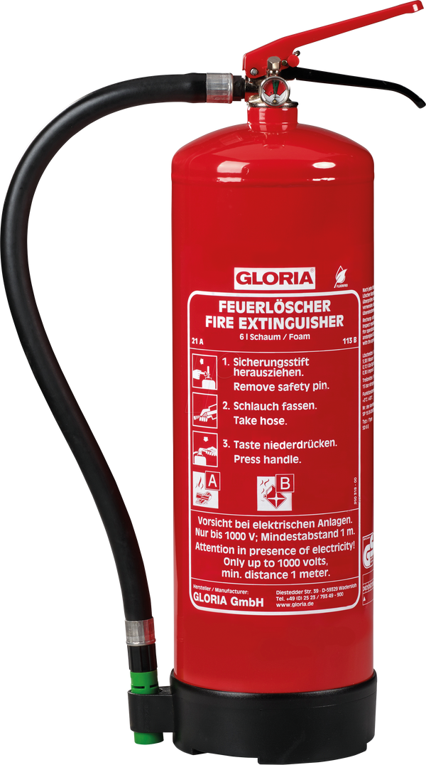 Gloria SKE6 Easy fluorfreier Schaumkartuschen Aufladelöscher