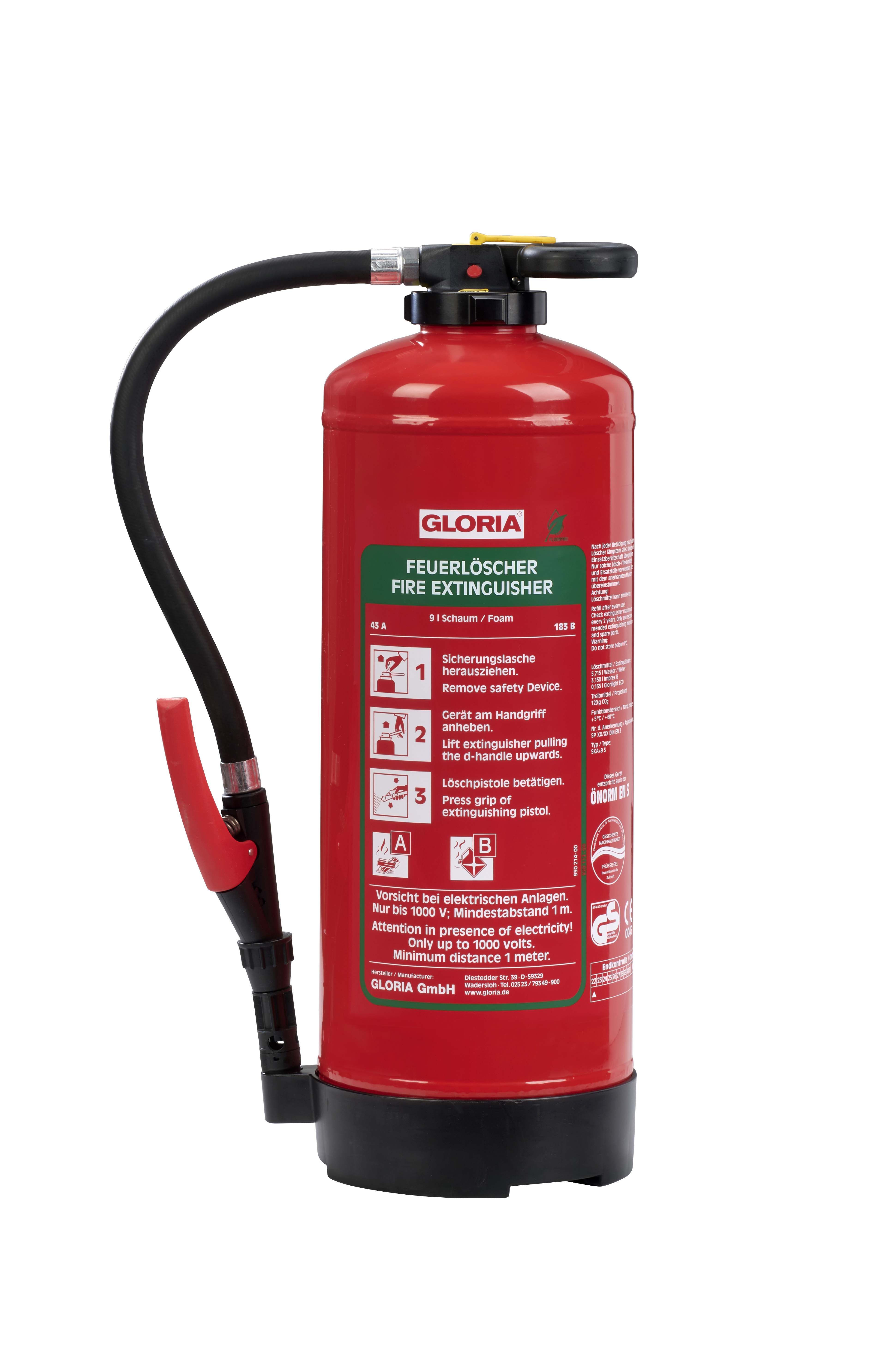 Gloria SKA+9 Star fluorfreier Schaumkartuschen Aufladelöscher