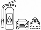 KFZ Löscher Icon