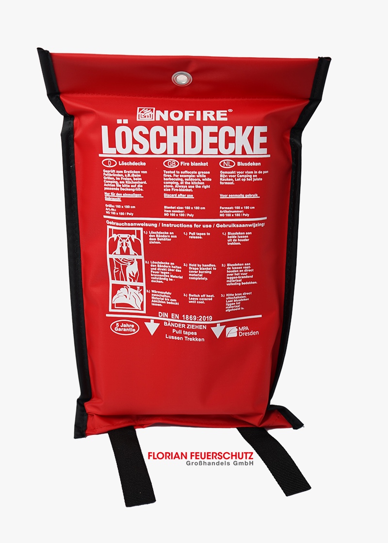 NoFire Löschdecke 1,6x1,8m Industrie