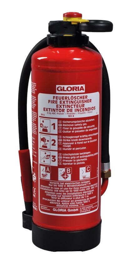 Gloria PSE6GA Pulver Aufladelöscher